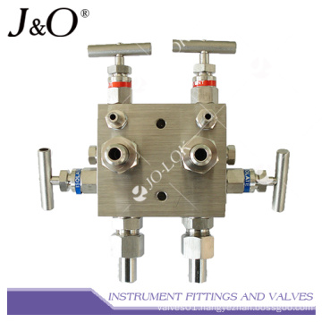 Stainless Steel Instrument 5 Way Valve Manifold